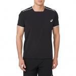 Asics Tennis-Tshirt Gel Cool schwarz Herren